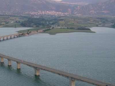 Lake Polyfytos Bridge