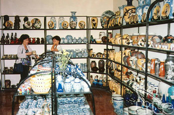 Bat Trang Pottery Village