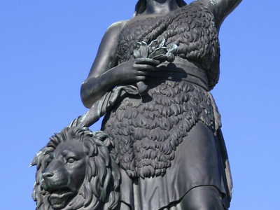 Bavaria statue