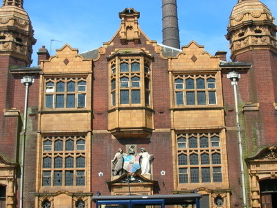 Public Library and Baths