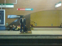 Baquedano Metro Station Baquedano Metro Station