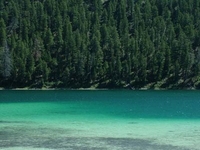 Blue Waters Of Cliff Lake