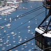 Tram Arriving At Sugarloaf