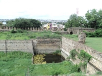 Golconda Fort Inner Lawns & Pond