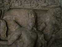 Elephanta Caves Rock Cut Shiva Statue Elephanta Caves Rock Cut Shiva Statue