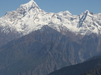 Dunagiri Mountain