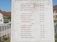 First world war memorial First world war memorial