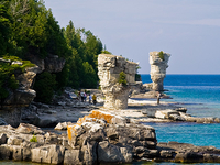 Flowerpot Island Flowerpot Island