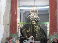 Bull Temple Main Idol Close-Up- Bangalore