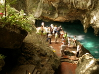 Los Tres Ojos Cave