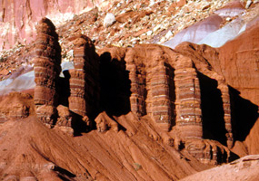 Moenkopi/Chinle Formations Along Scenic Drive Moenkopi/Chinle Formations Along Scenic Drive