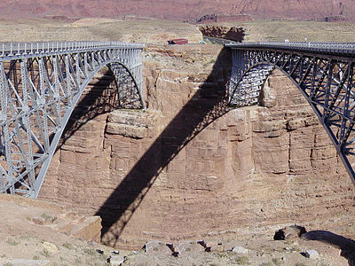 Navajo Steel Arch Highway Bridge