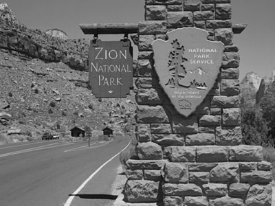 South Entrance Sign