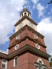 The Bell Tower On Top Of Independence Hall