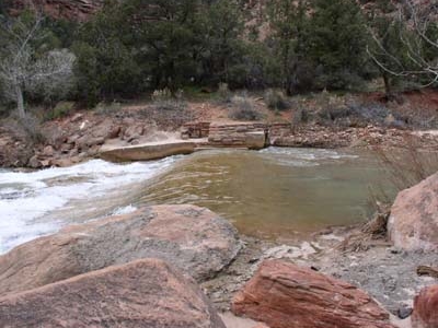 The Oak Creek Irrigation Canal