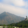 Tian Tan Buddha With Lantau Peak