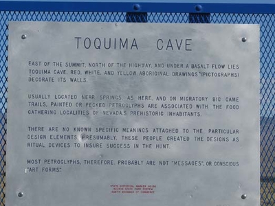 Toquima Cave