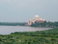 View Of Taj Mahal From Musamman Burj