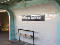 Wilson Avenue Station Wilson Avenue Station