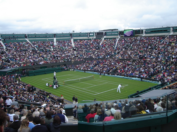 Pista central de Wimbledon Londres Inglaterra Información Turística